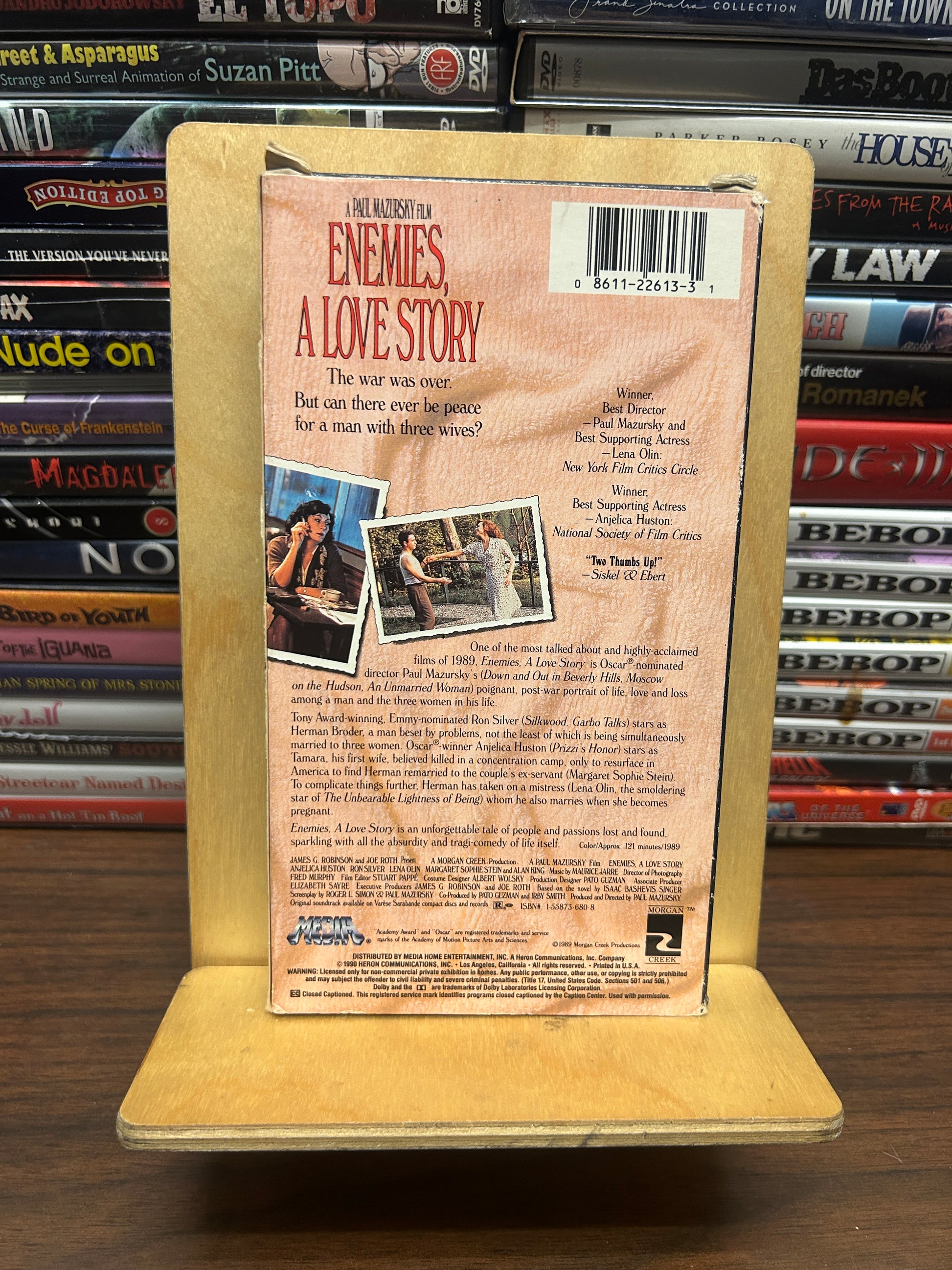 Enemies, a Love Story VHS