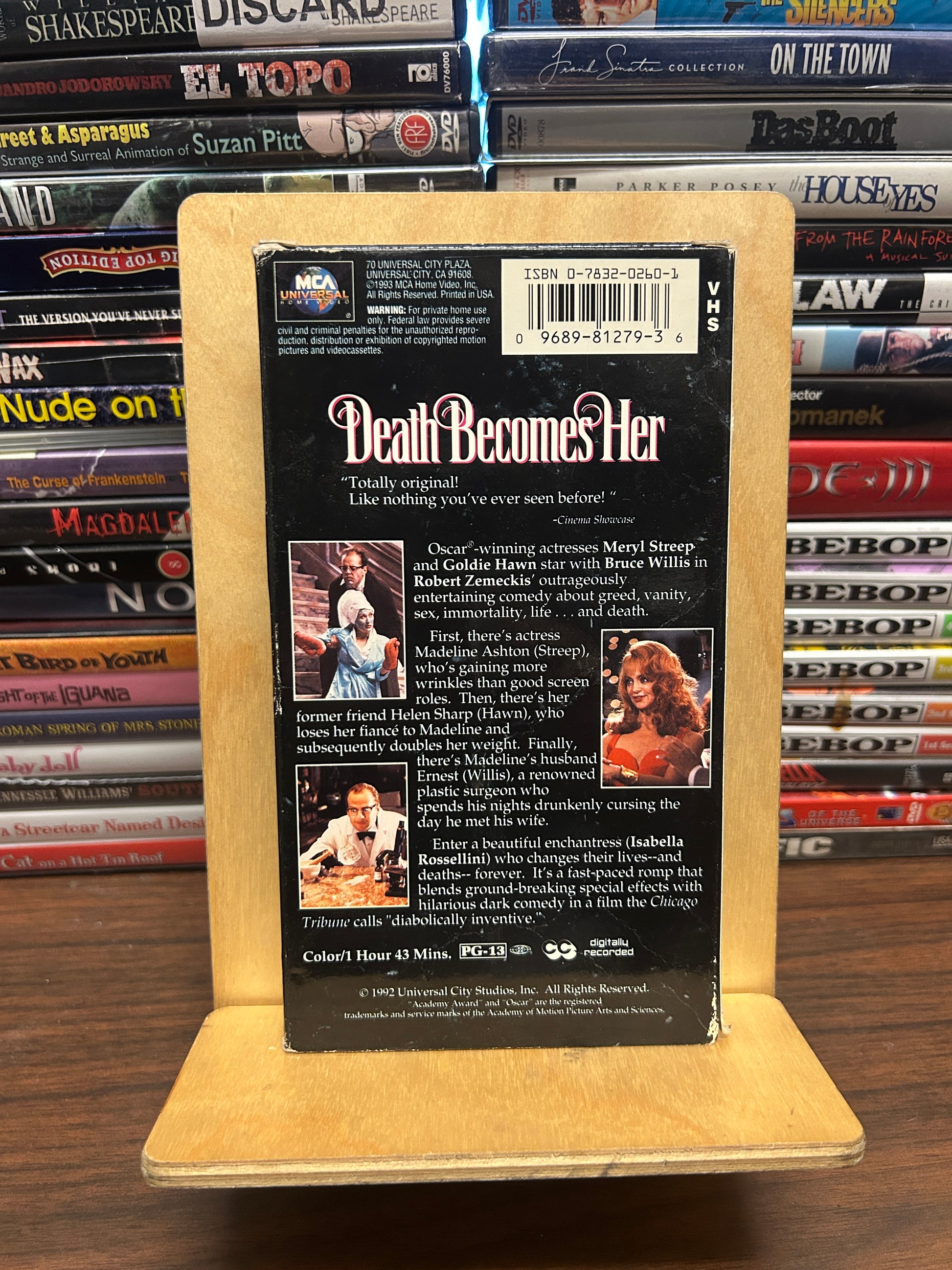Death Becomes Her VHS
