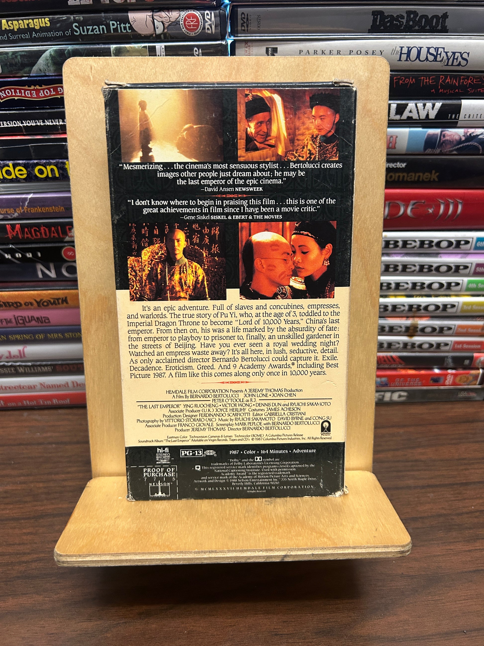 The Last Emperor VHS