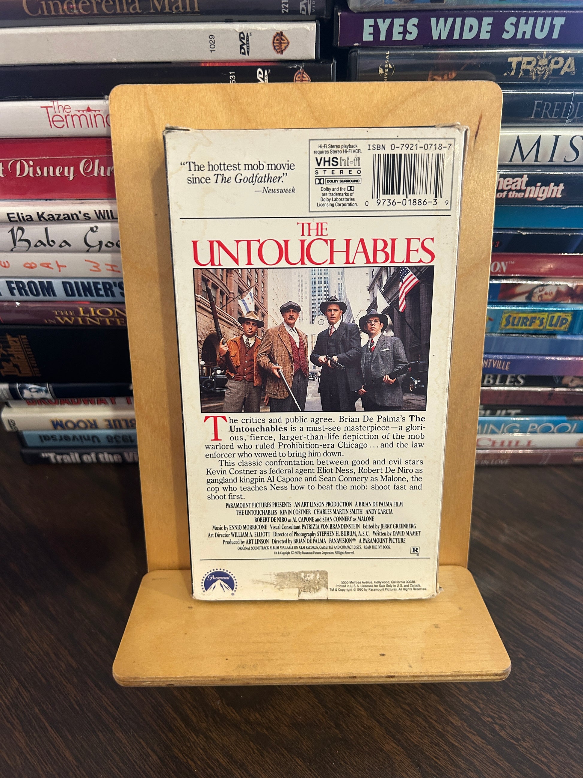 The Untouchables VHS