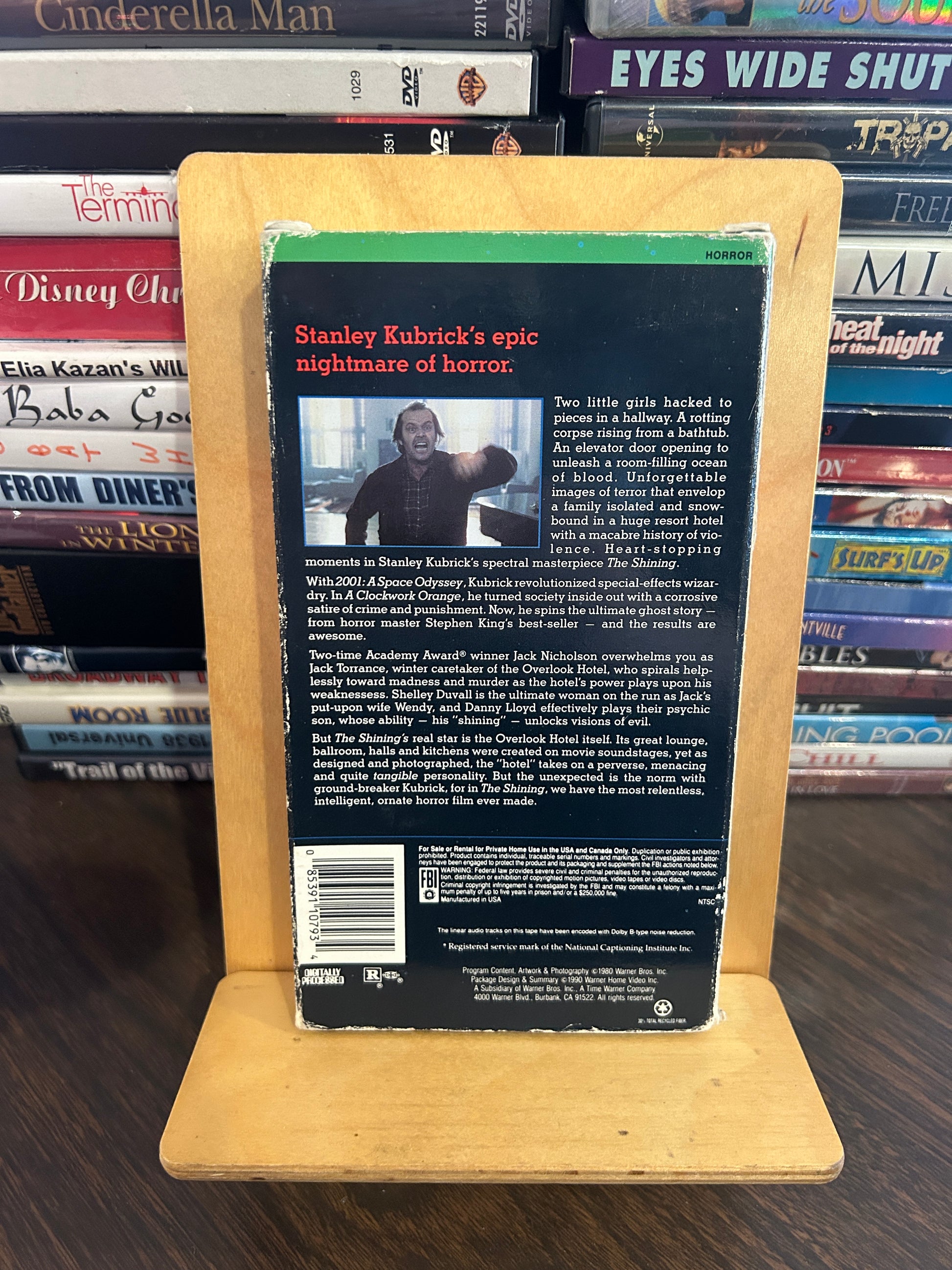 The Shining VHS
