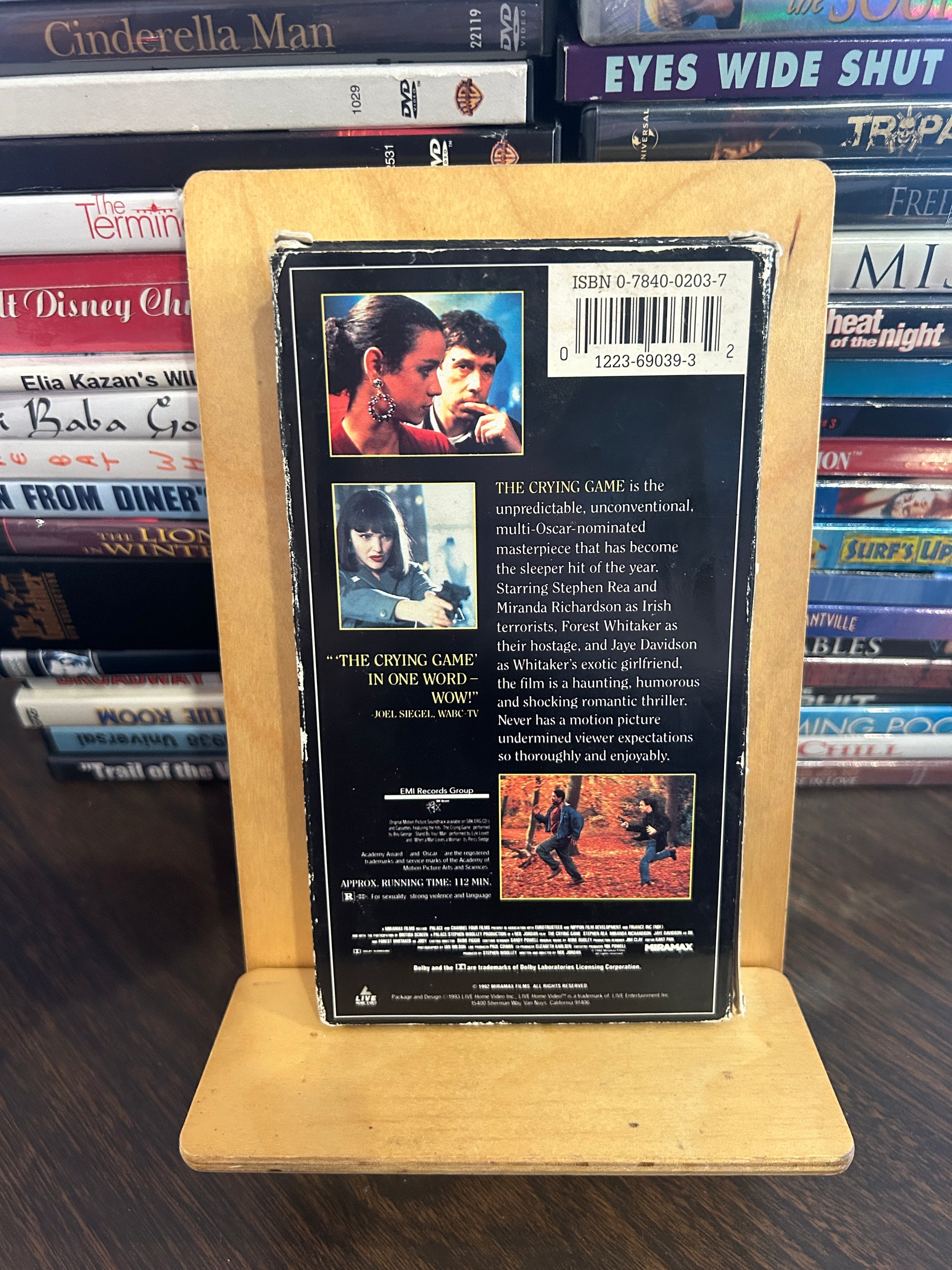 The Crying Game VHS