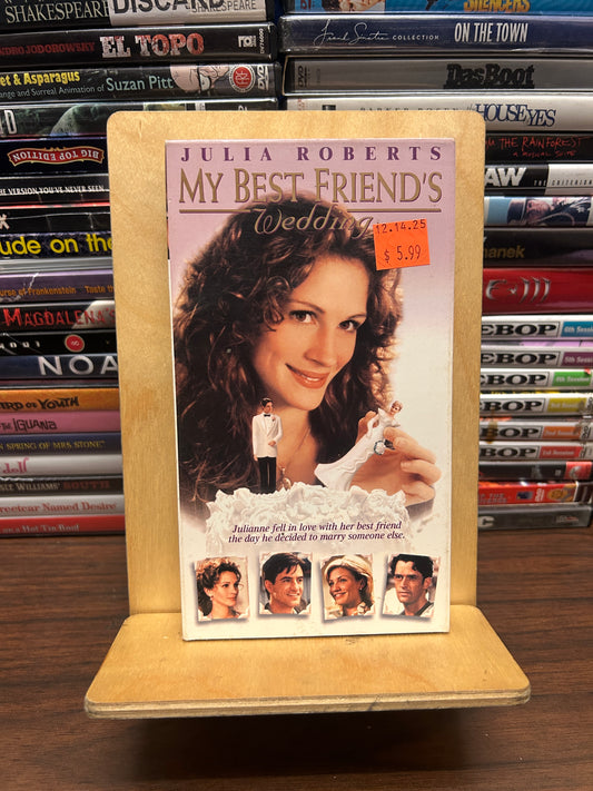 My Best Friend's Wedding VHS