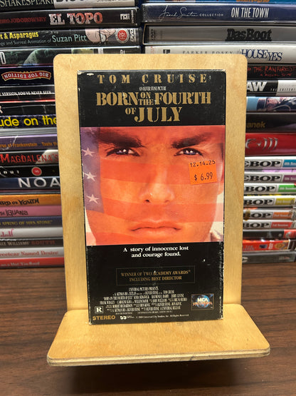 Born on the Fourth of July VHS