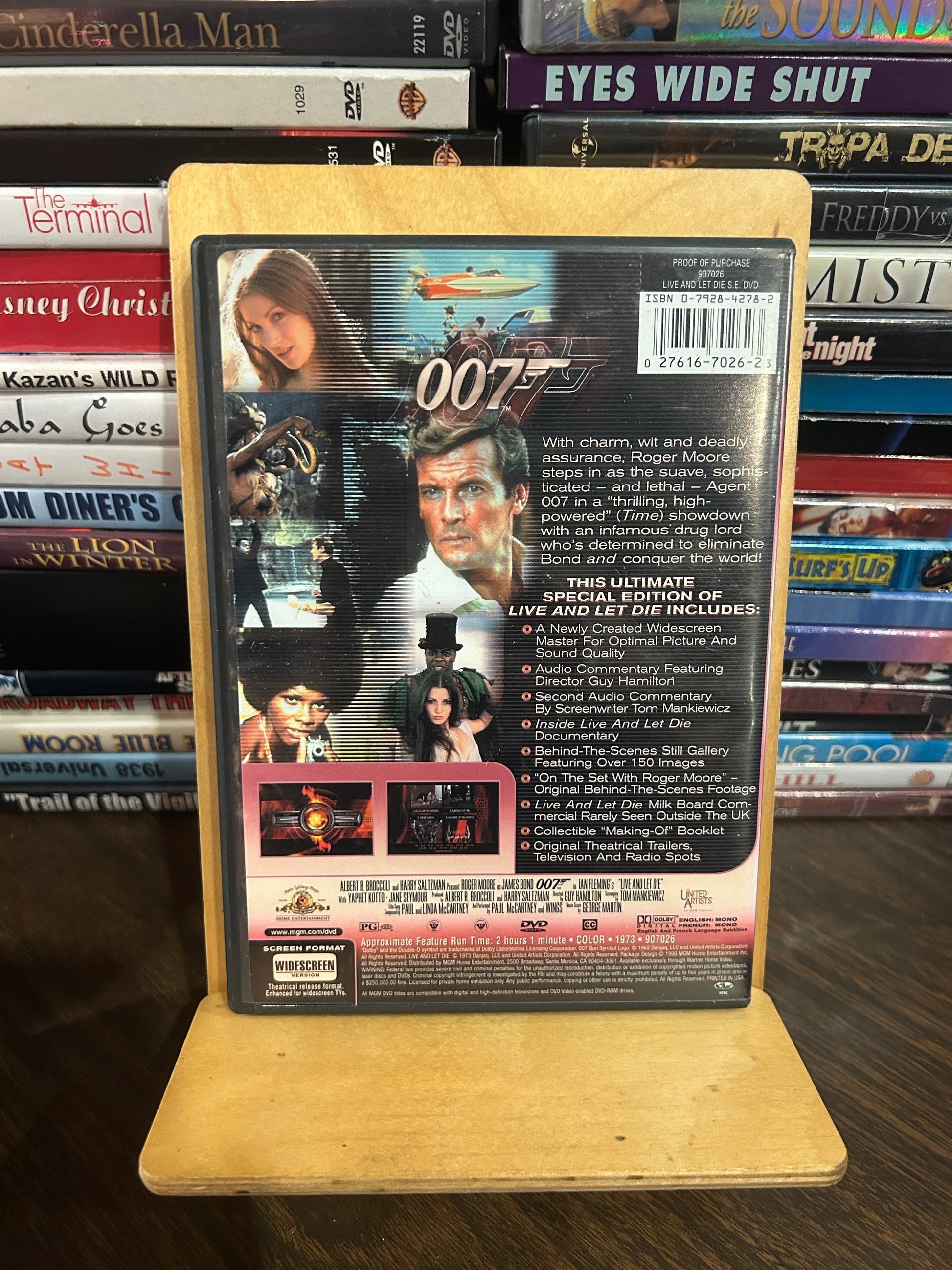 Live and Let Die DVD