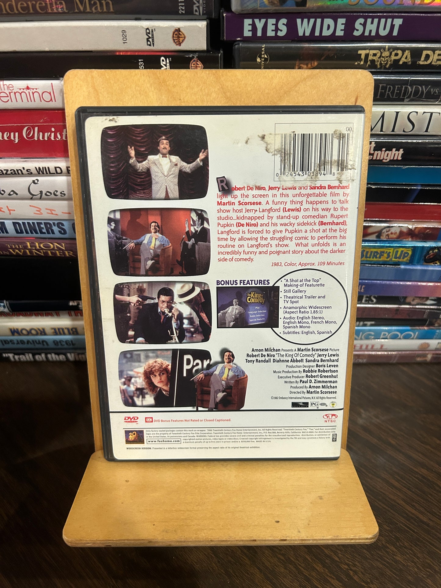 The King of Comedy DVD