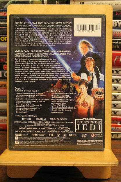 Return of the Jedi DVD