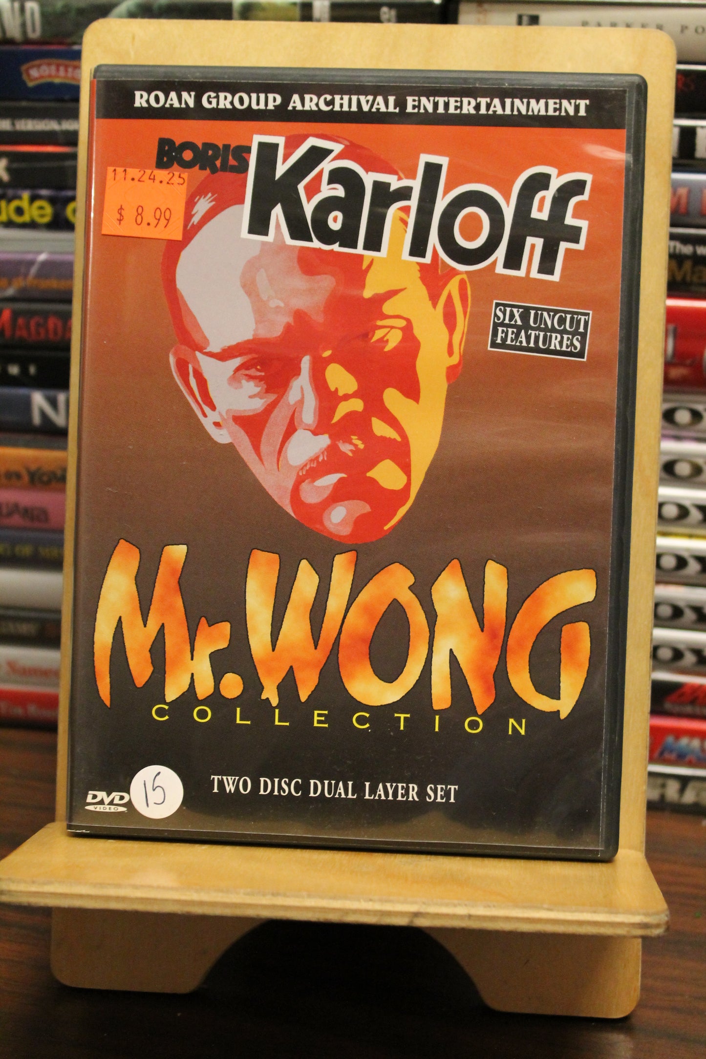 Mr. Wong, Detective DVD