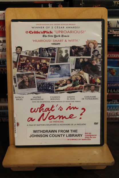 What's in a Name DVD
