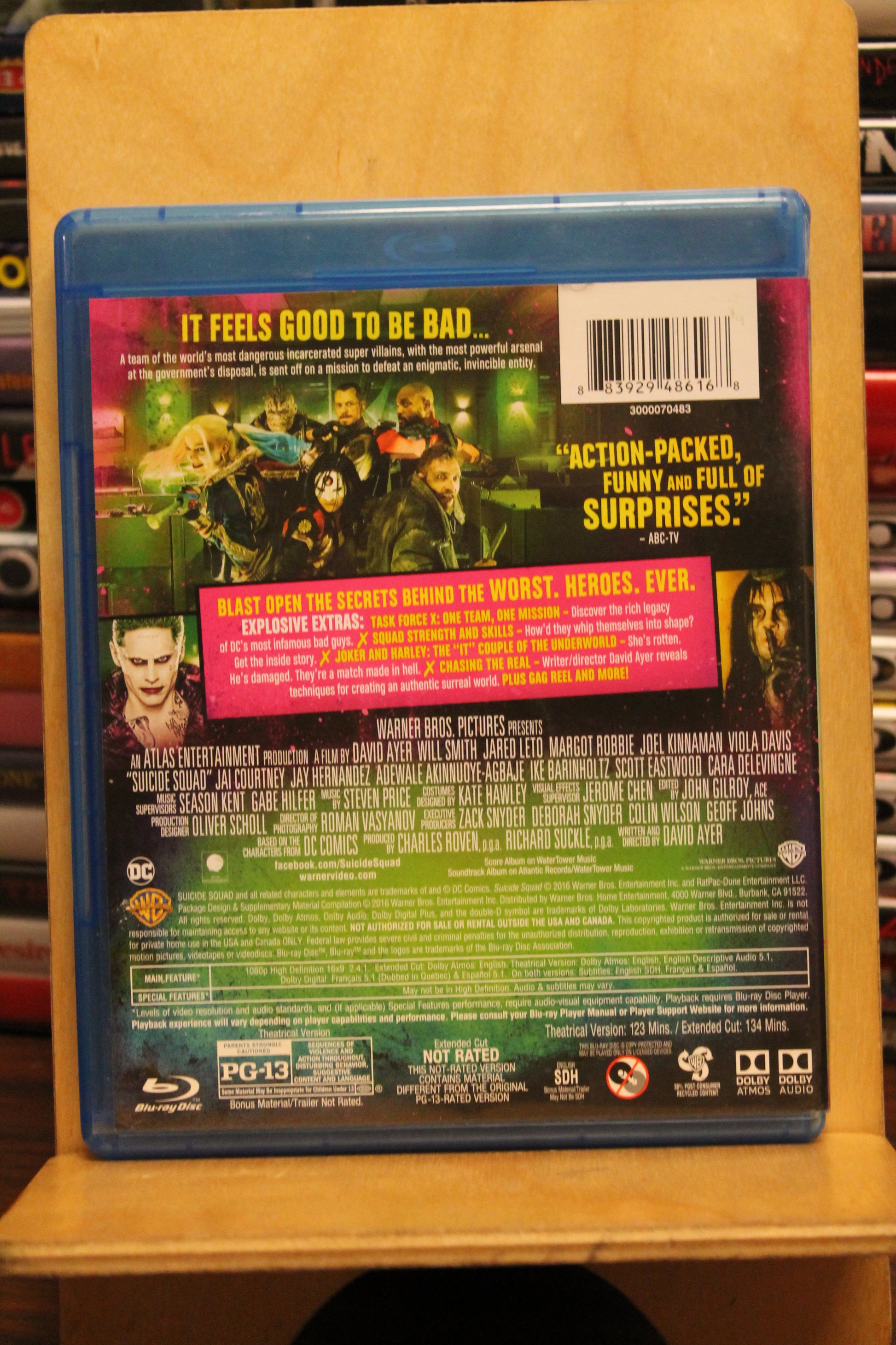 Suicide Squad Blu-ray