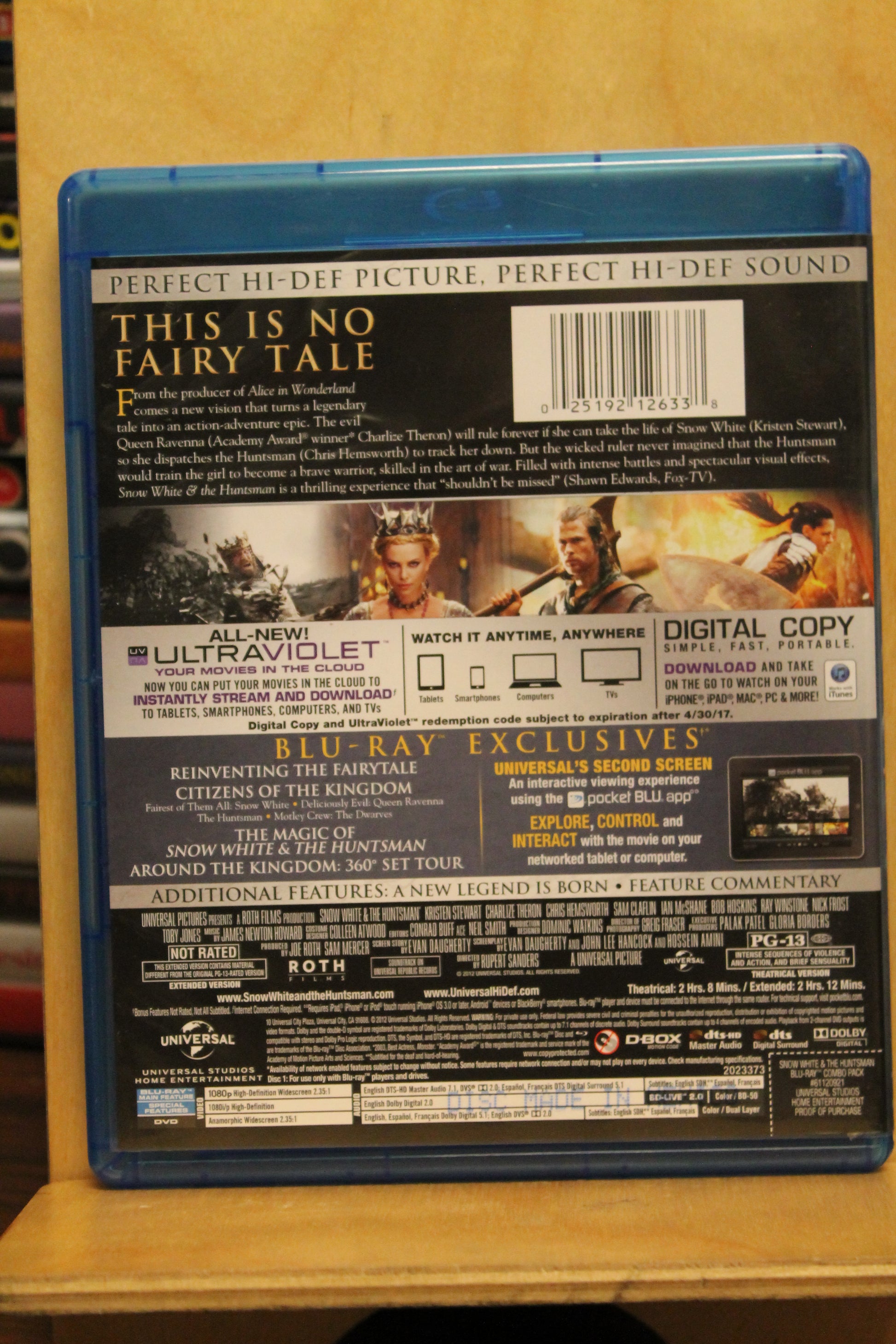 Snow White and the Huntsman Blu-ray