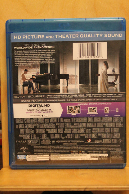 Fifty Shades of Grey Blu-ray