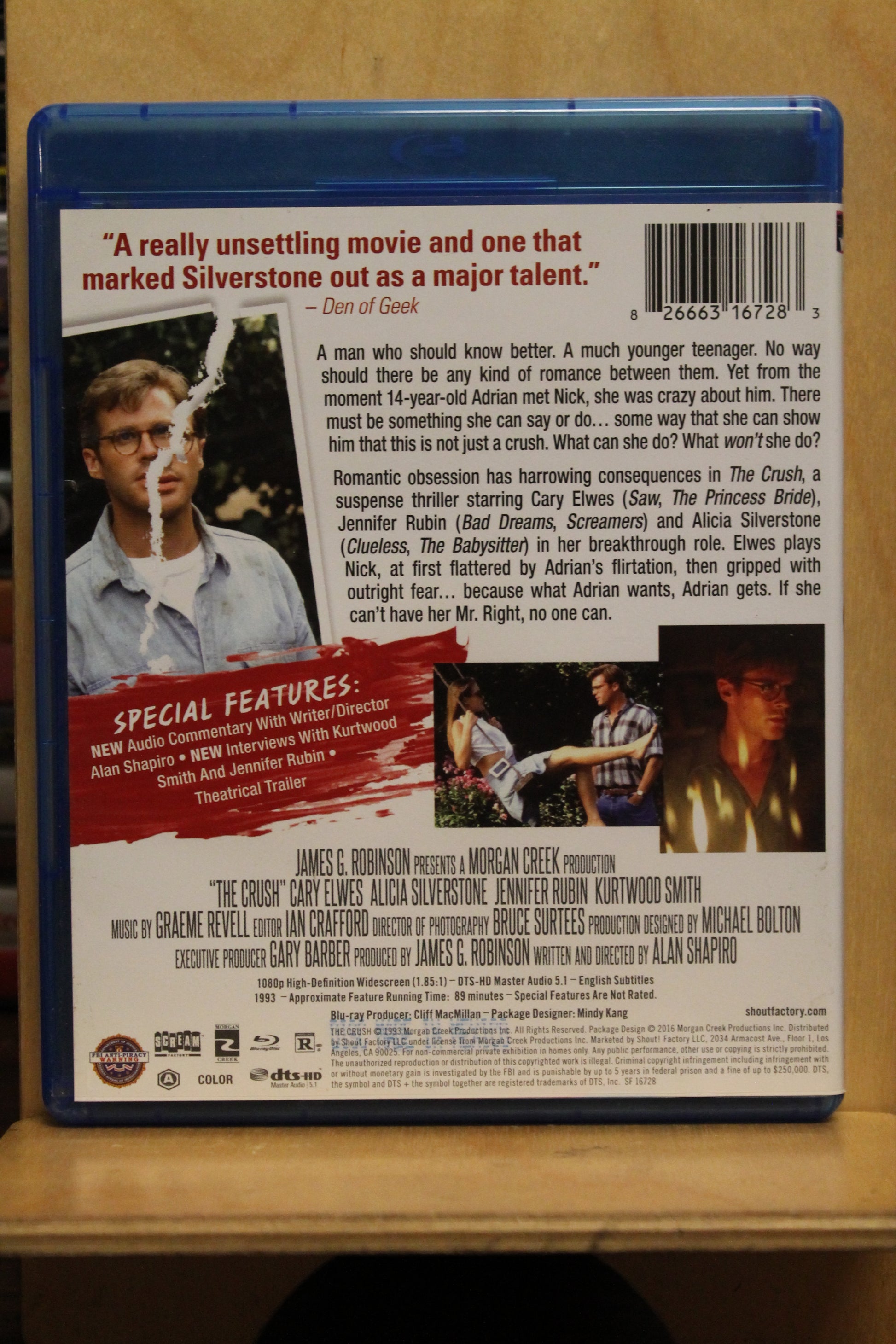 The Crush Blu-ray