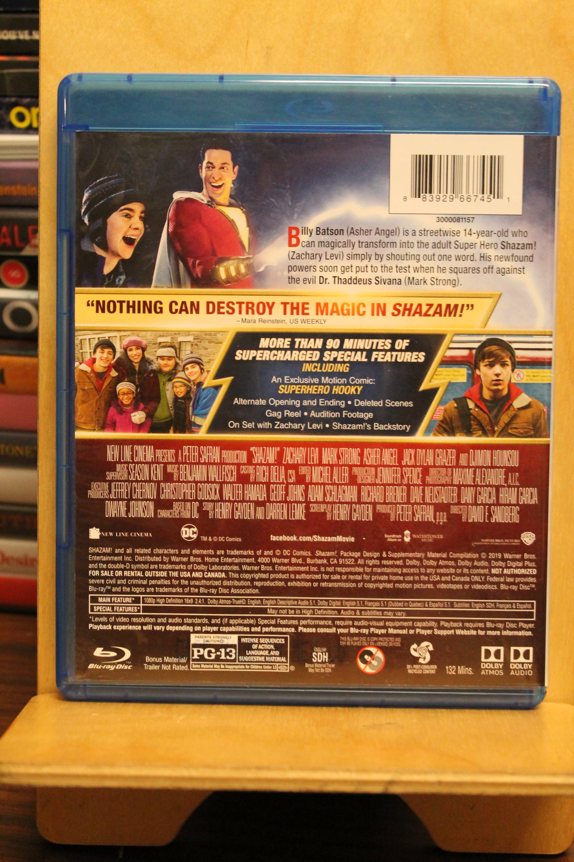 Shazam! Blu-ray