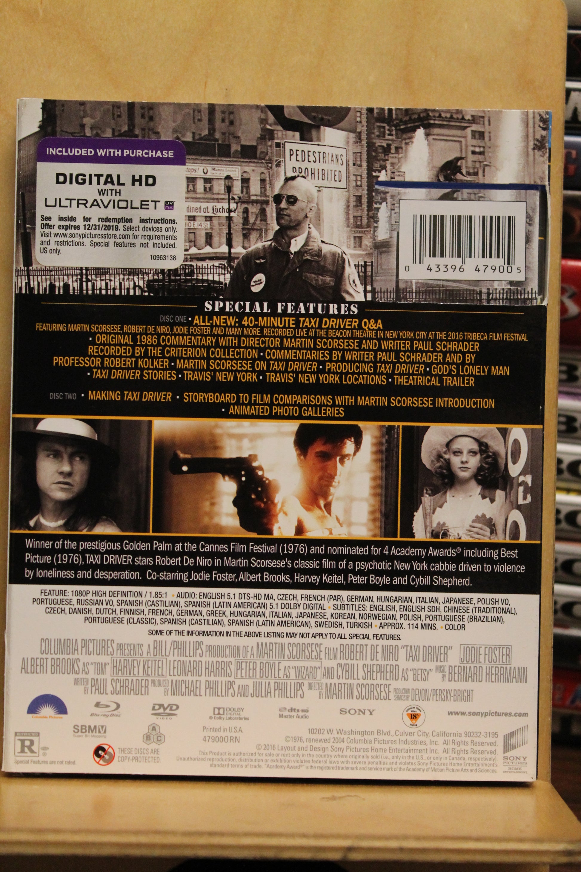 Taxi Driver Blu-ray