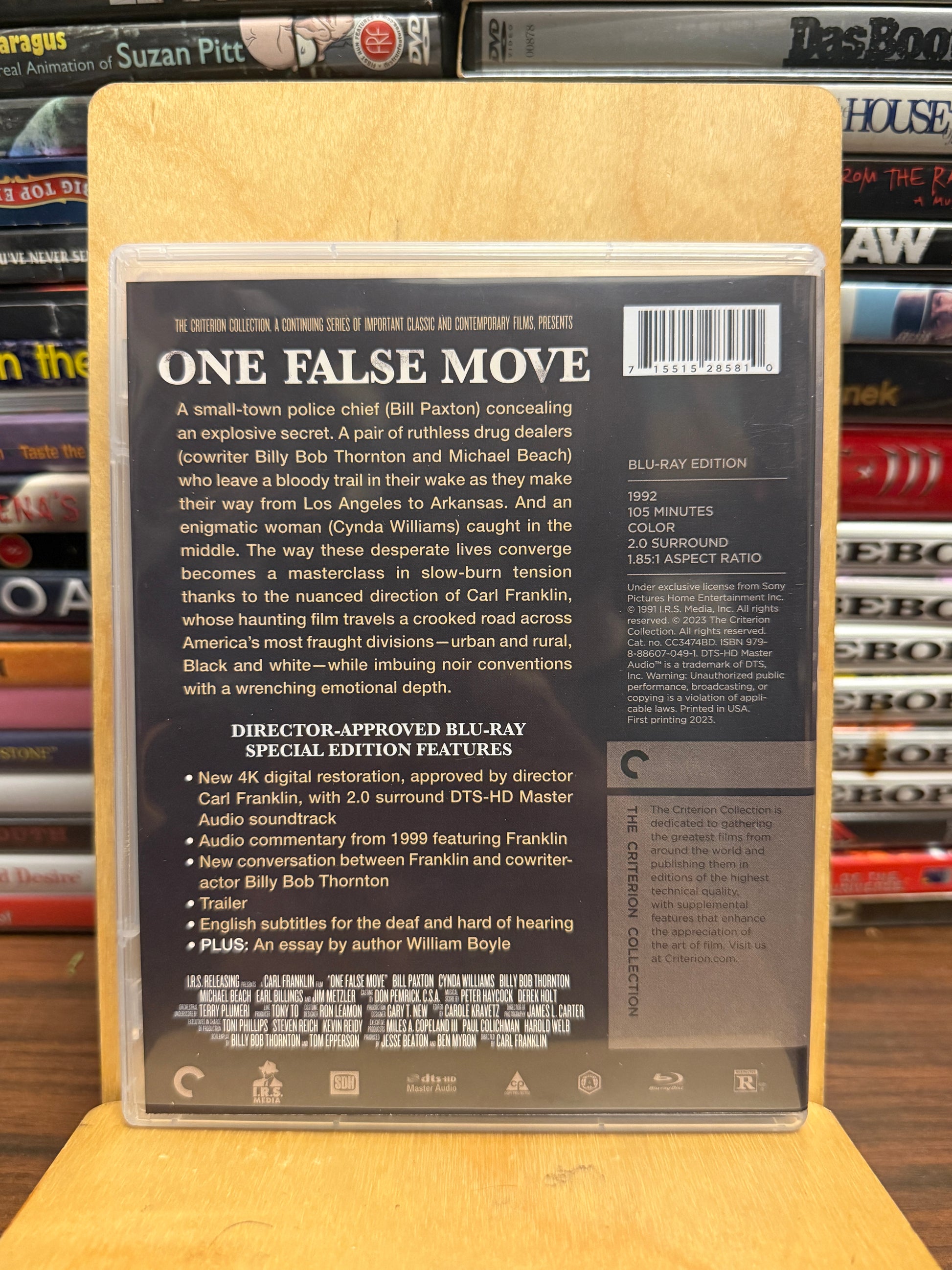 One False Move Blu-ray