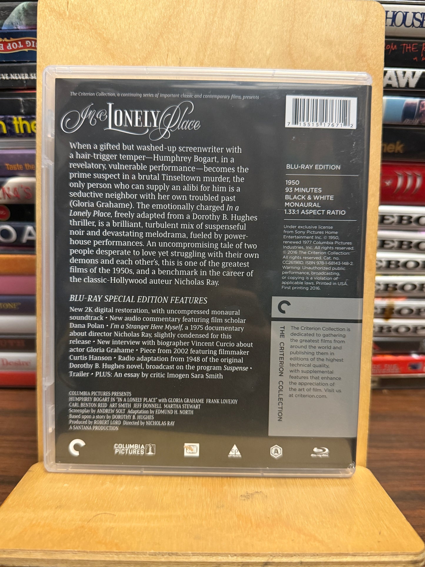 In a Lonely Place Blu-ray