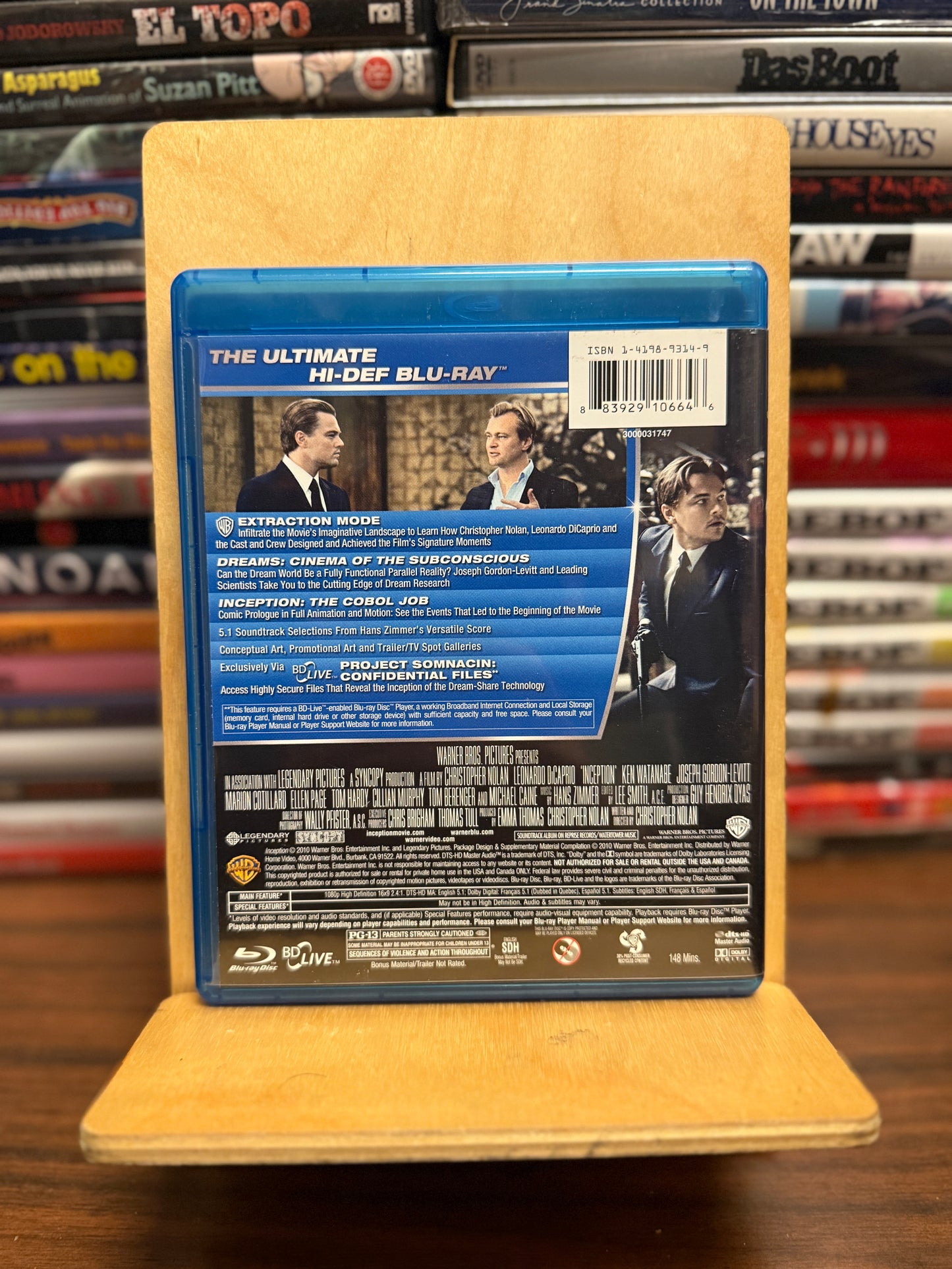 Inception Blu-ray