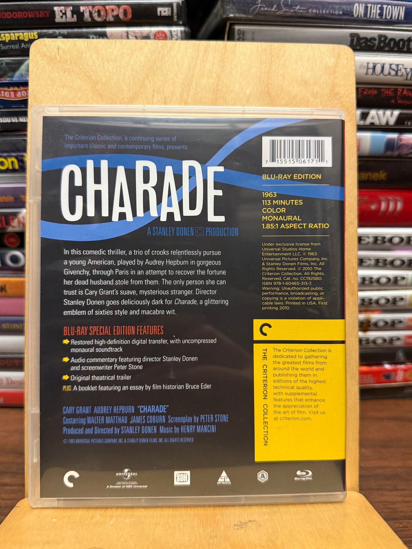 Charade Blu-ray