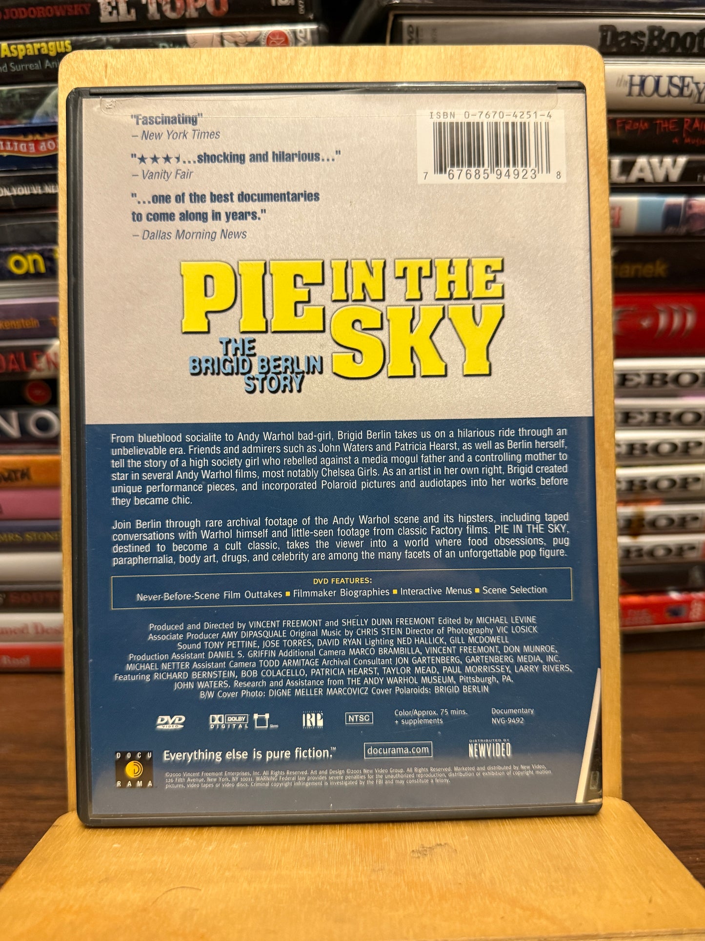 Pie in the Sky: The Brigid Berlin Story DVD