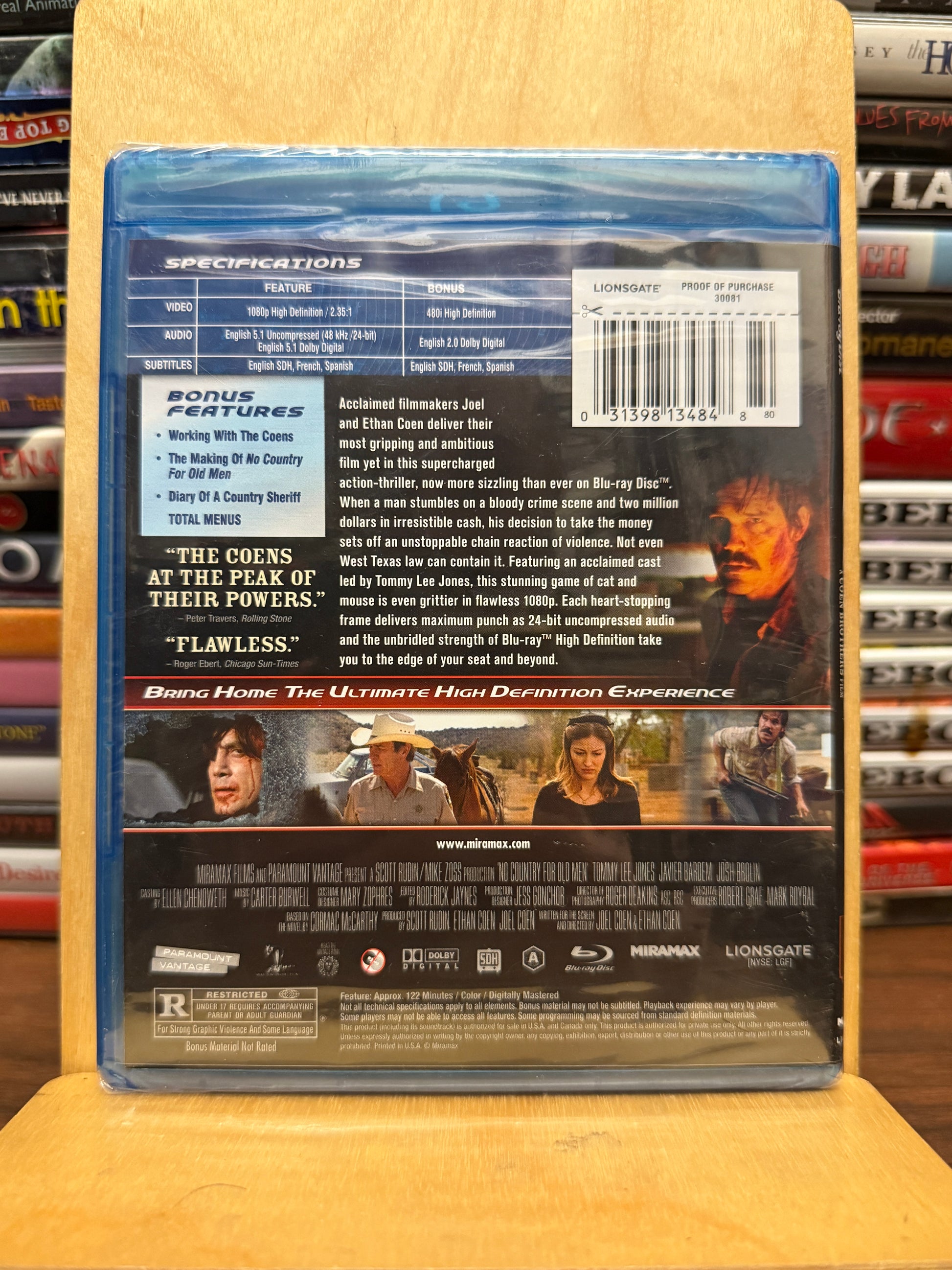 No Country for Old Men Blu-ray