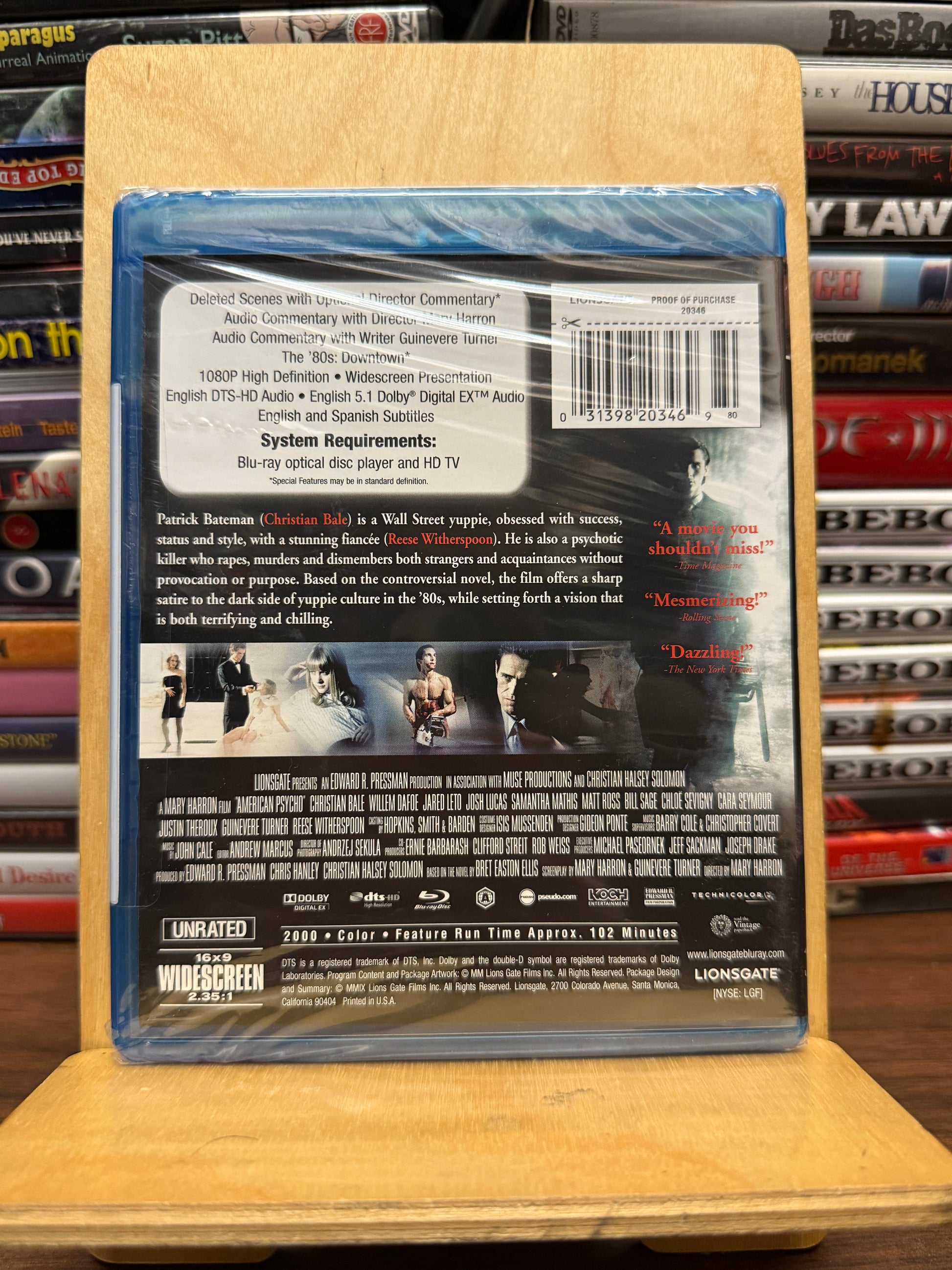 American Psycho Blu-ray