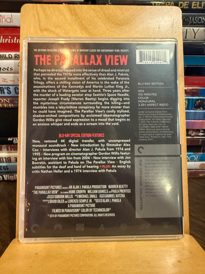 The Parallax View Blu-ray