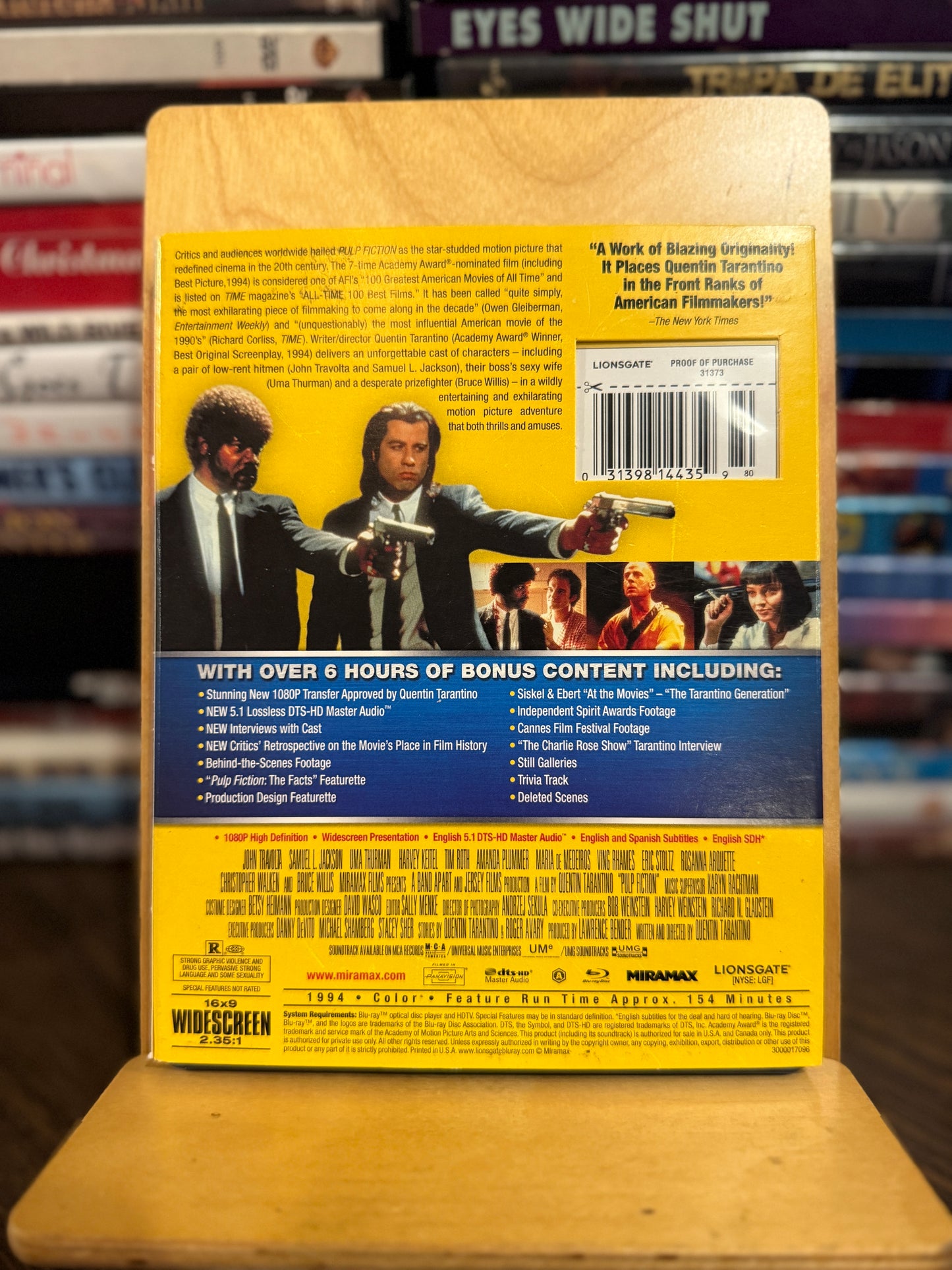 Pulp Fiction Blu-ray