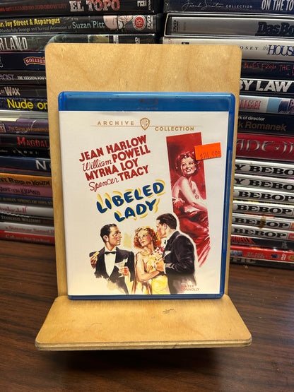 Libeled Lady Blu-ray