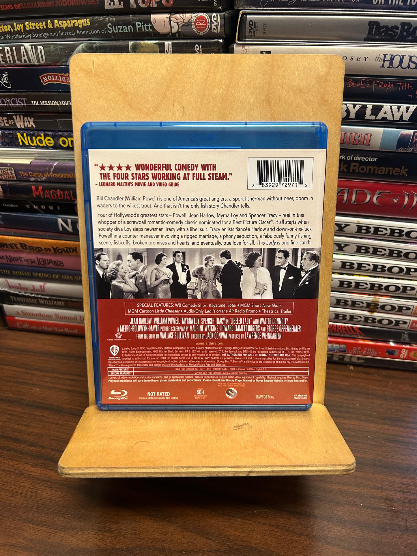 Libeled Lady Blu-ray