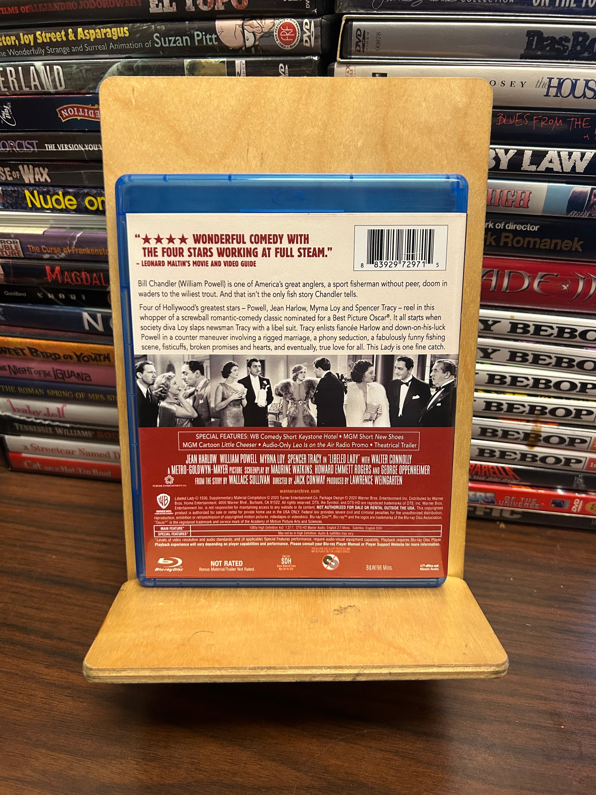 Libeled Lady Blu-ray