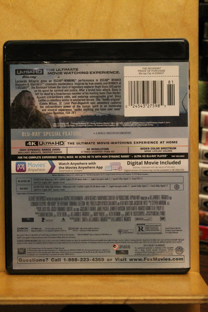 The Revenant 4K UHD