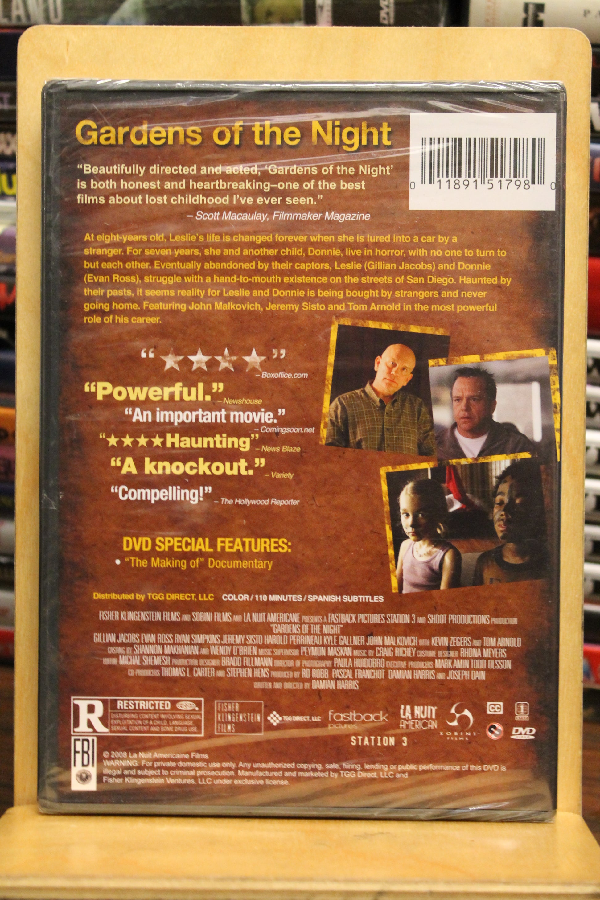 Gardens of the Night DVD