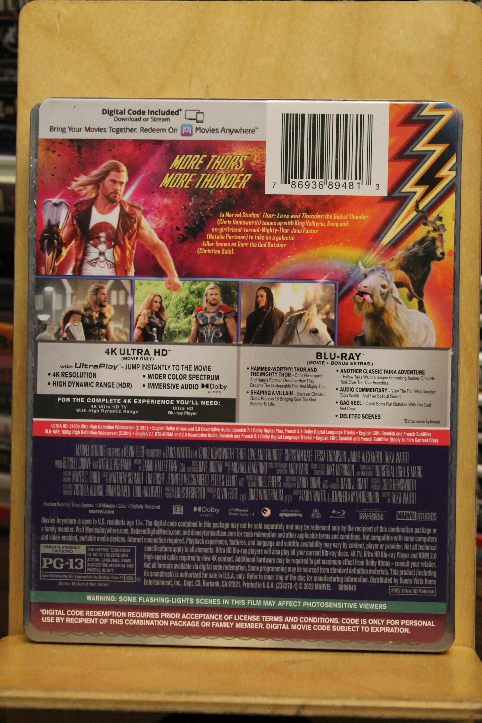 Thor: Love and Thunder 4K UHD