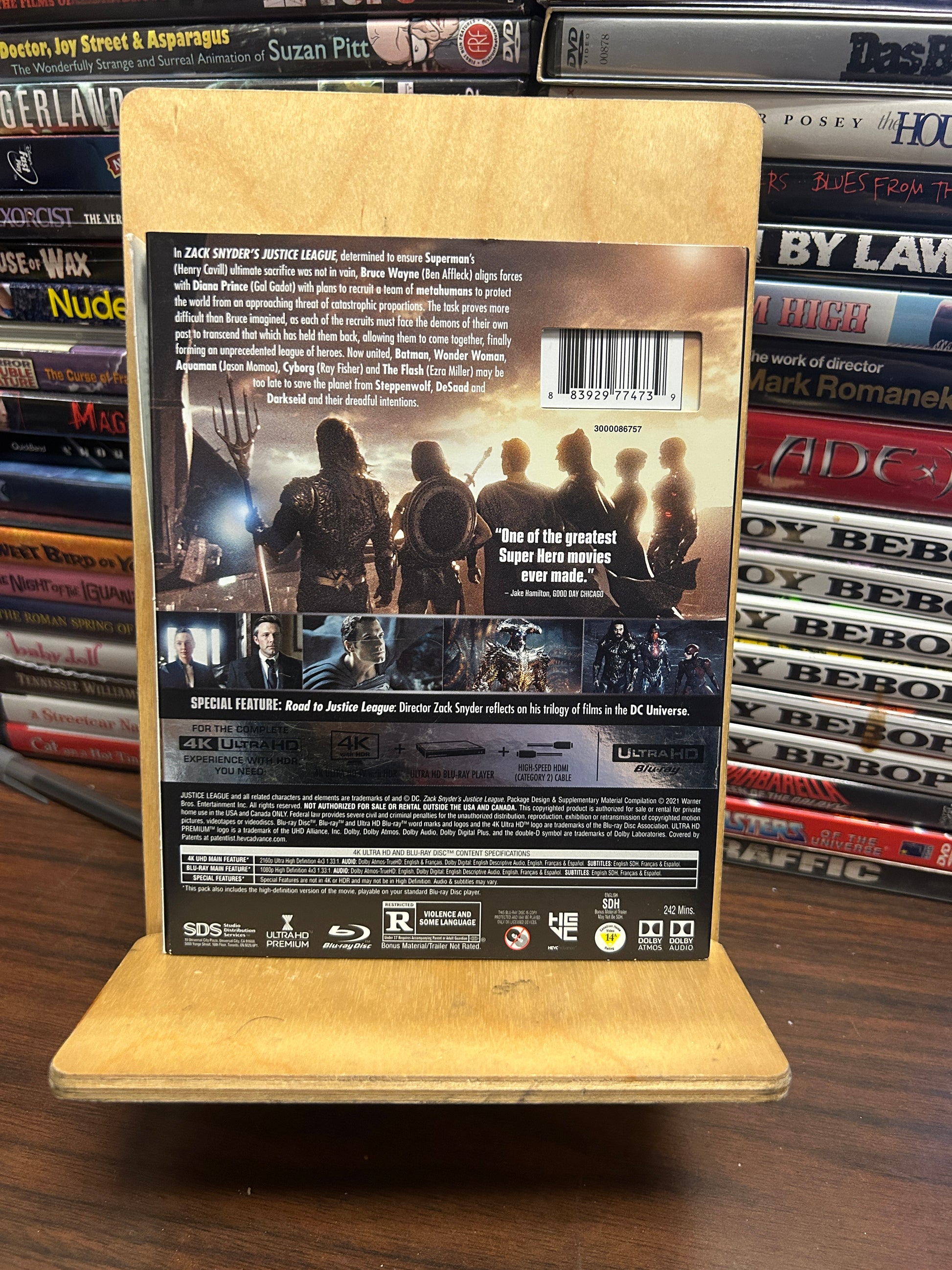 Zack Snyder's Justice League 4K UHD