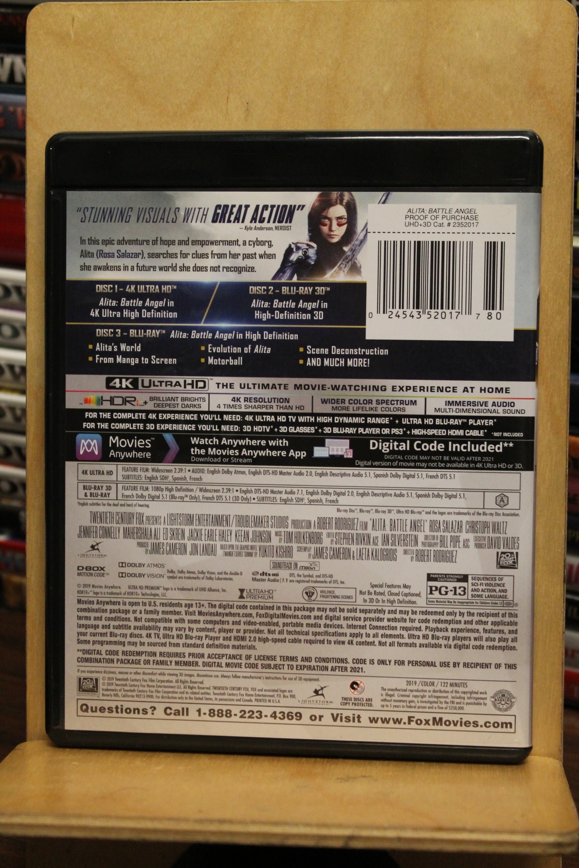 Alita: Battle Angel 4K UHD