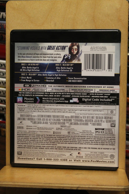 Alita: Battle Angel 4K UHD