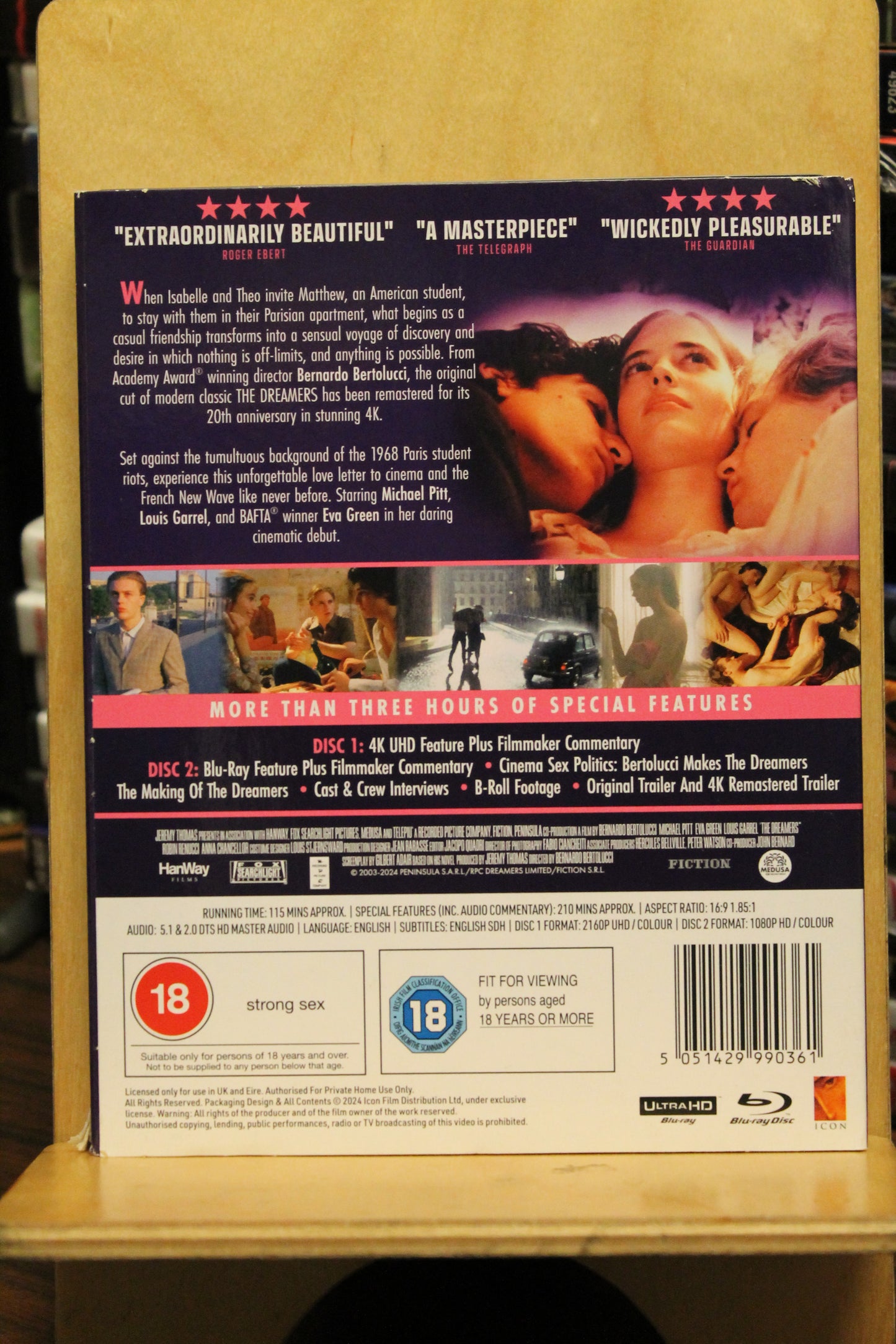 The Dreamers 4K UHD