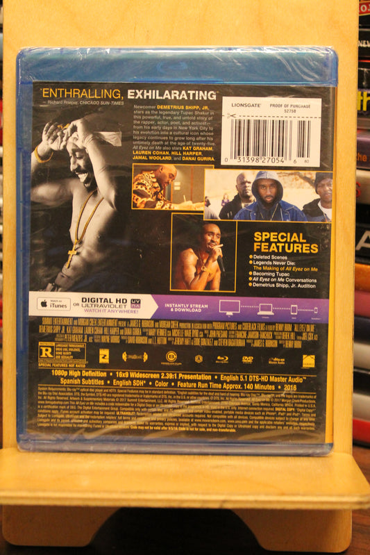 All Eyez on Me Blu-ray