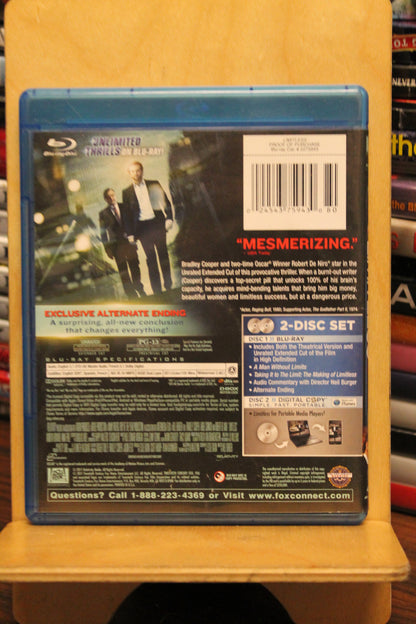 Limitless Blu-ray