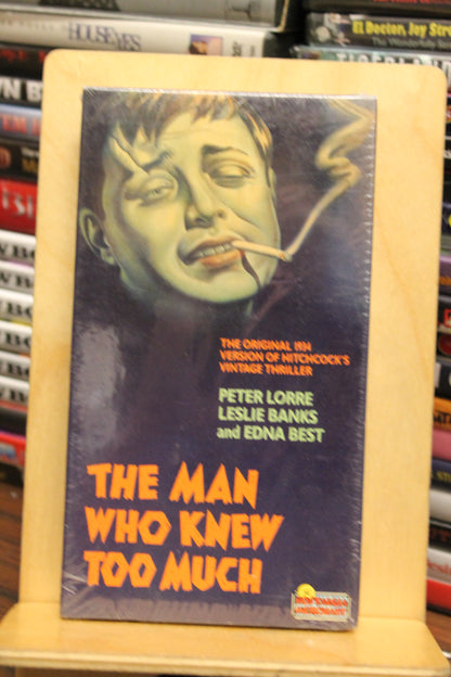 The Man Who Knew Too Much VHS