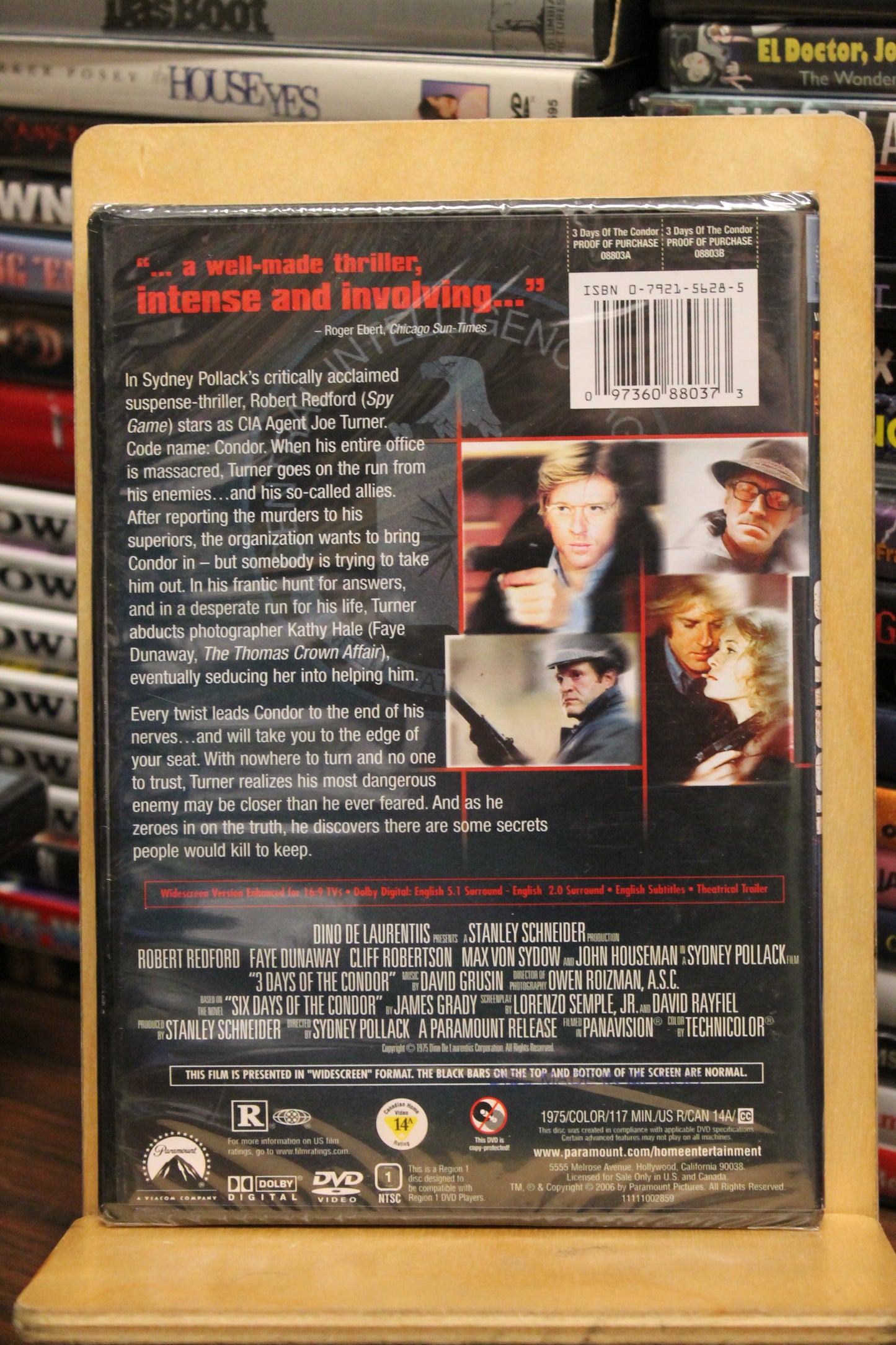 Three Days of the Condor DVD