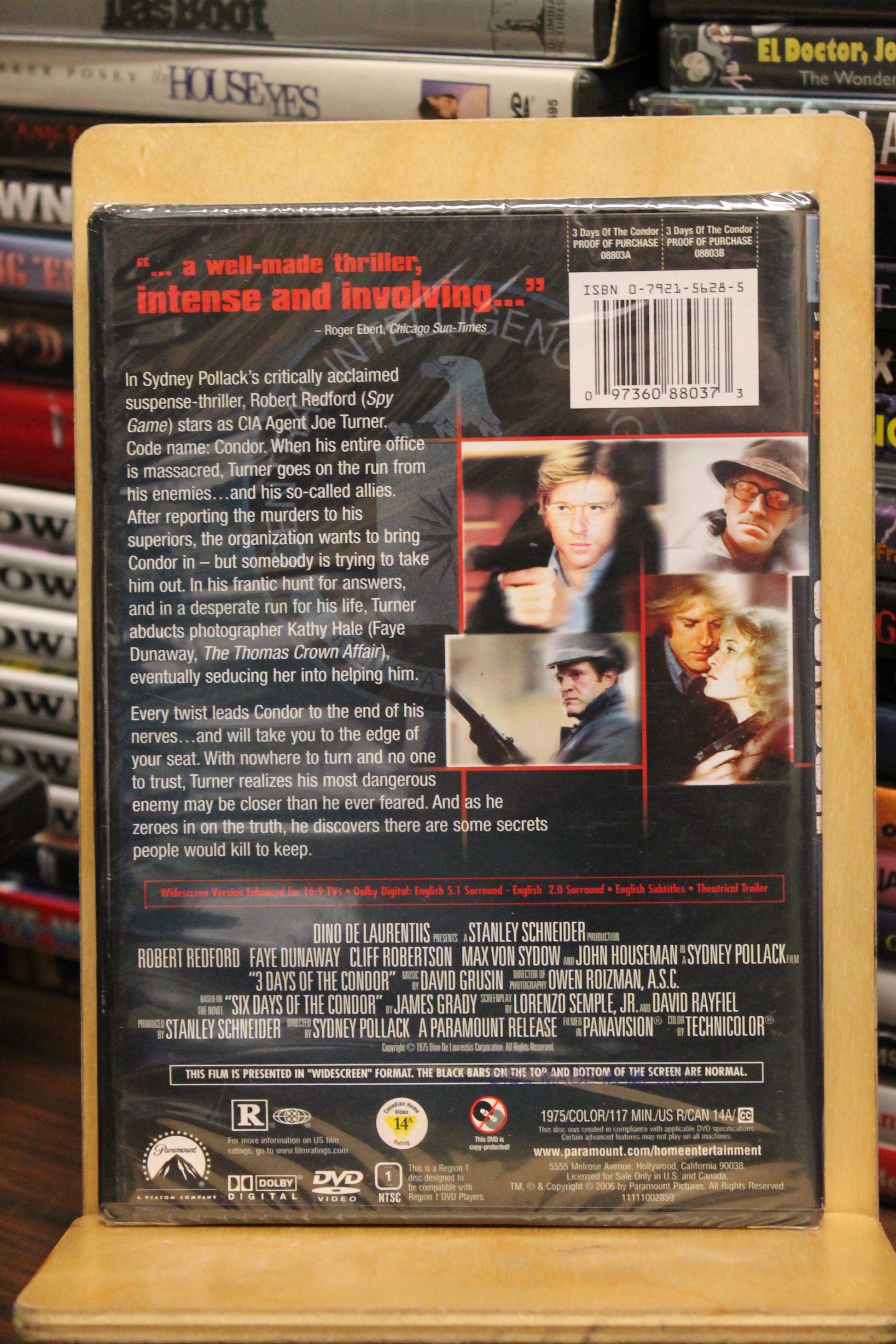 Three Days of the Condor DVD
