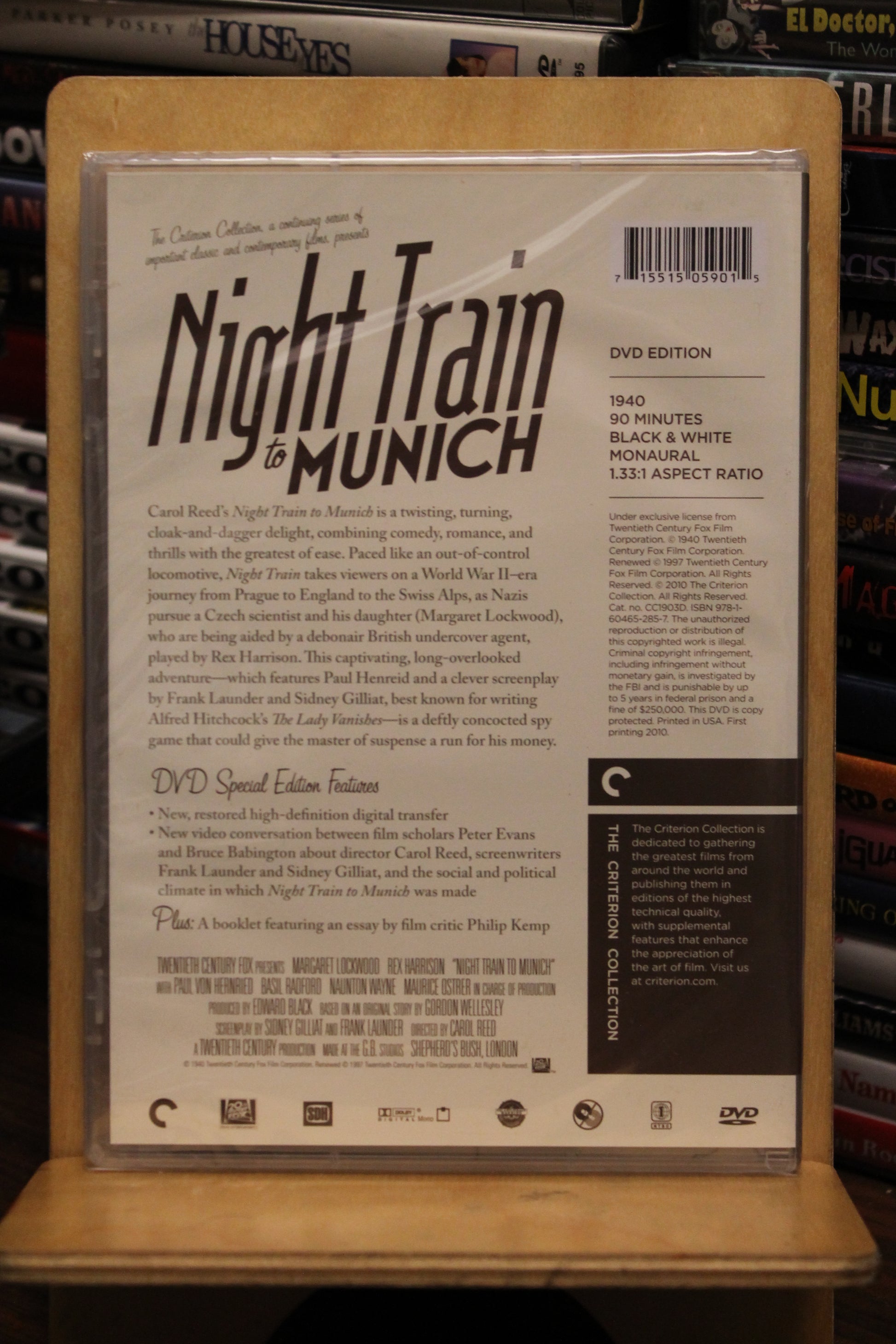 Night Train to Munich DVD