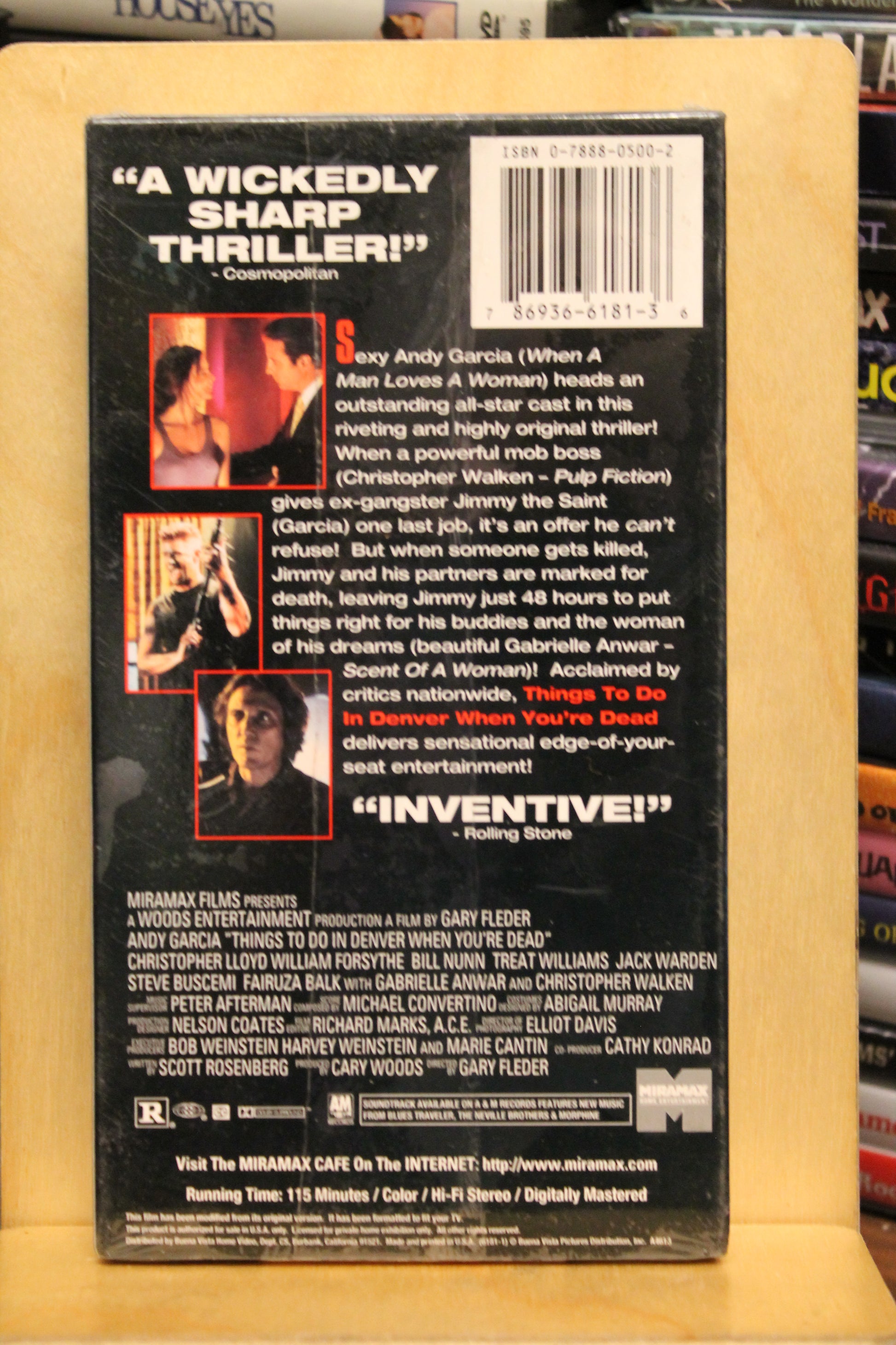 Things to Do in Denver When You're Dead VHS