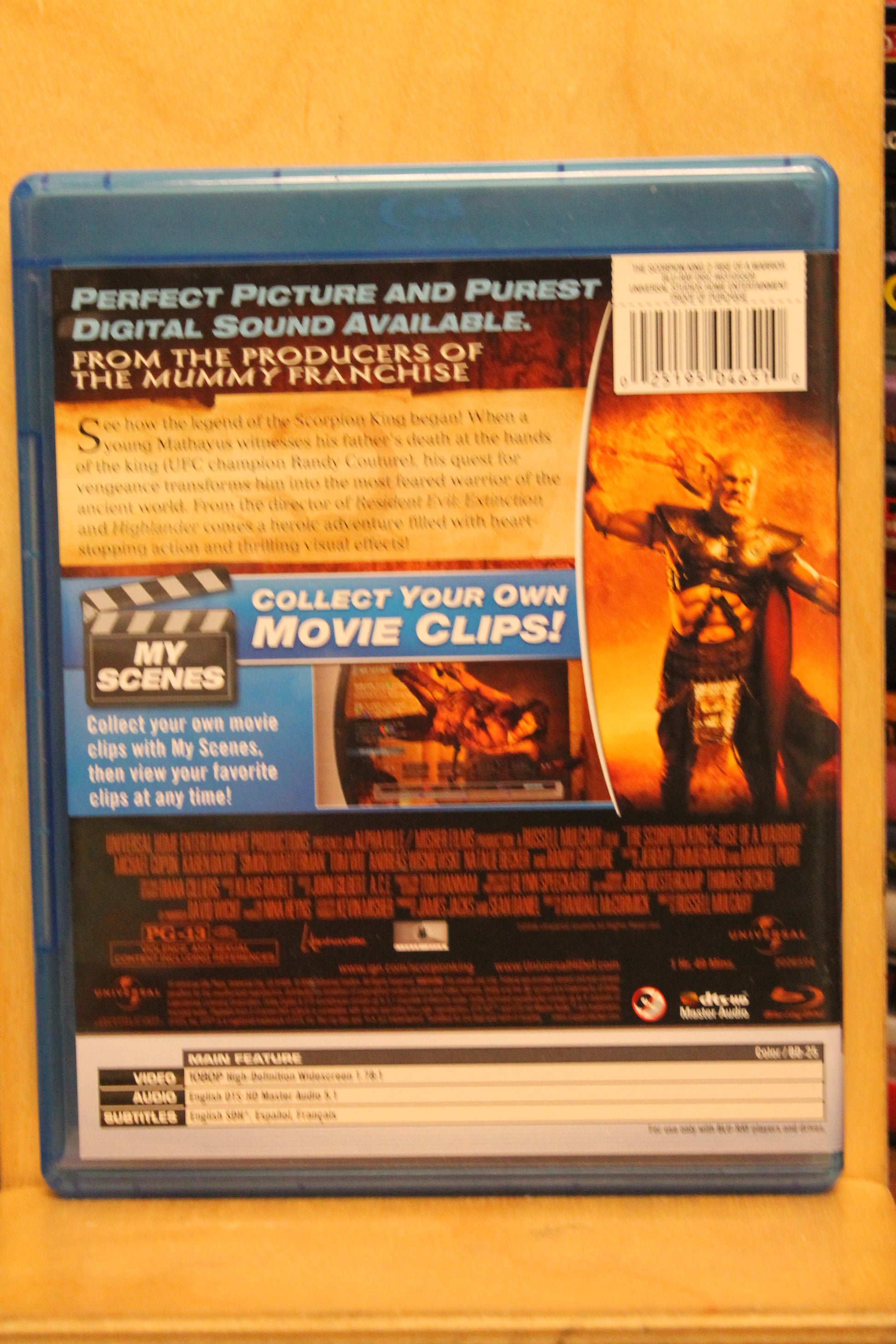 The Scorpion King 2: Rise of a Warrior Blu-ray