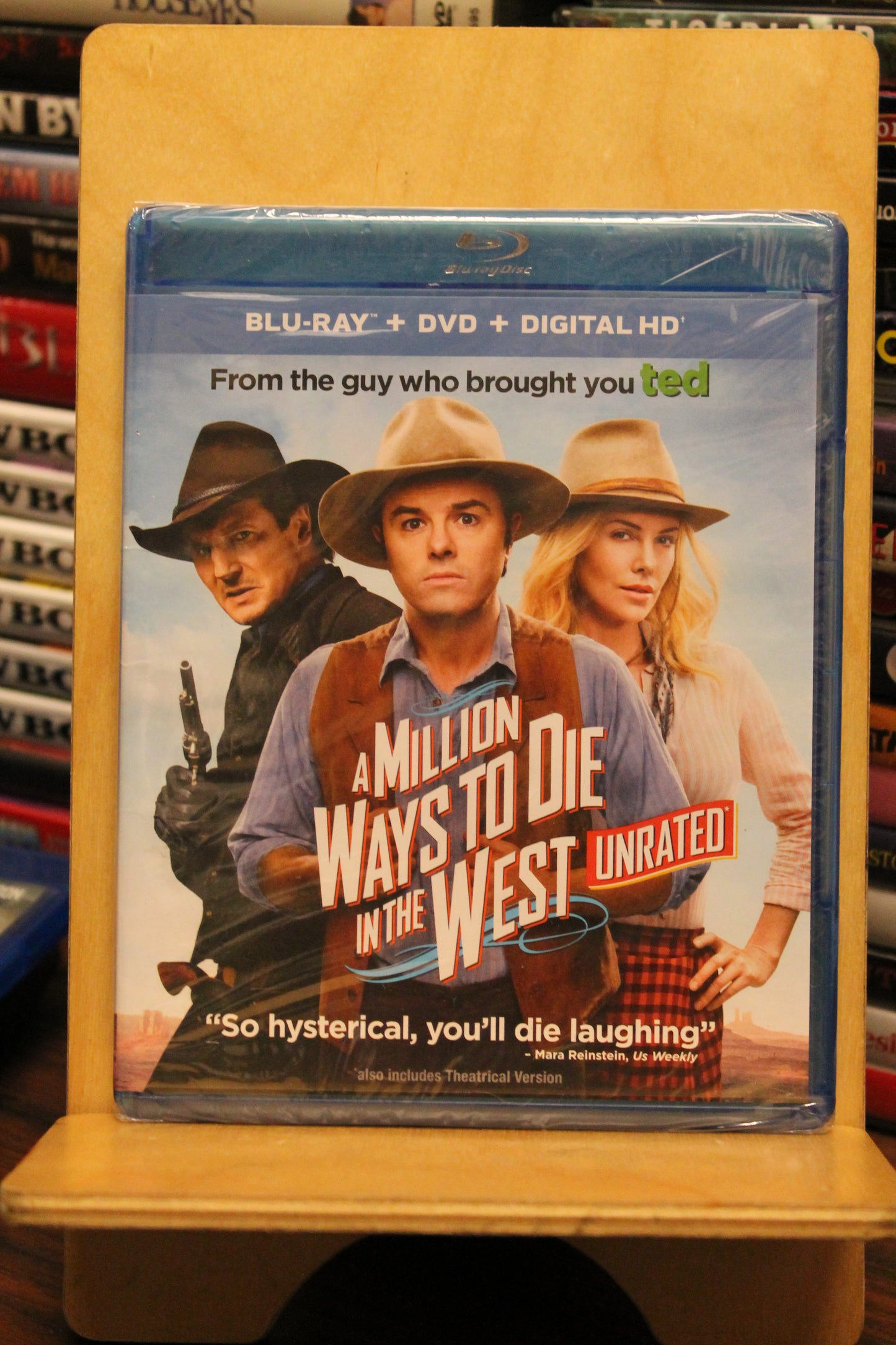 A Million Ways to Die in the West Blu-ray