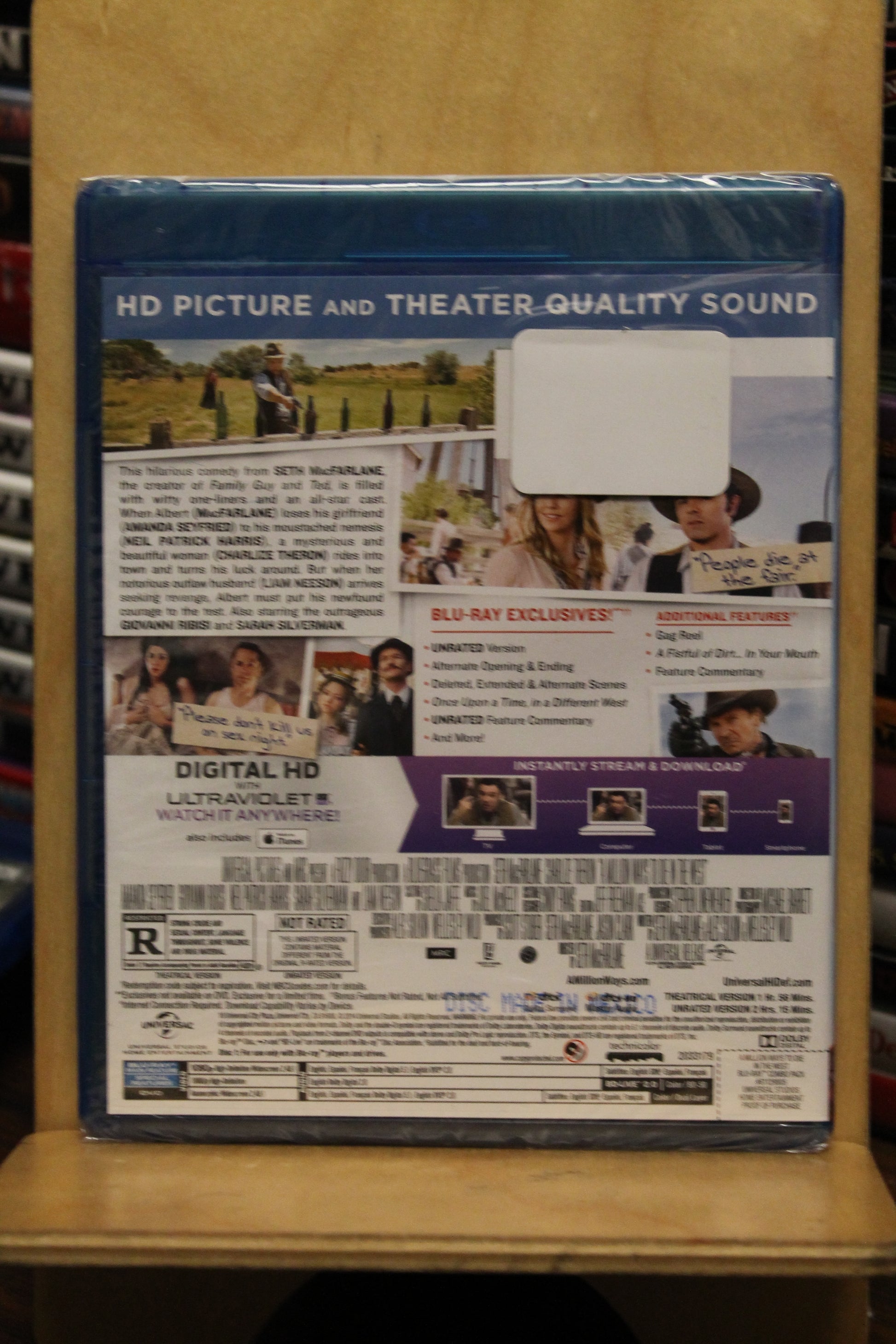 A Million Ways to Die in the West Blu-ray