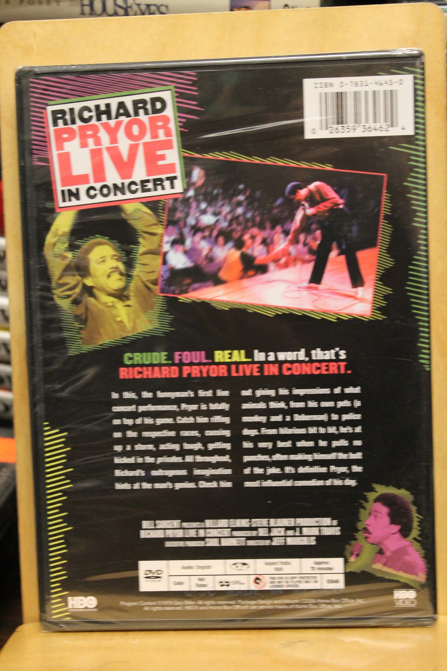 Richard Pryor: Live in Concert DVD