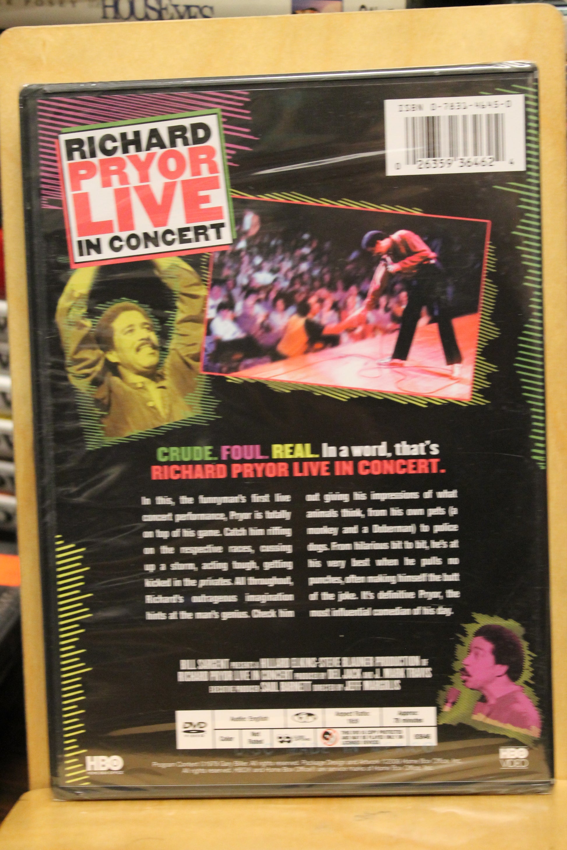 Richard Pryor: Live in Concert DVD